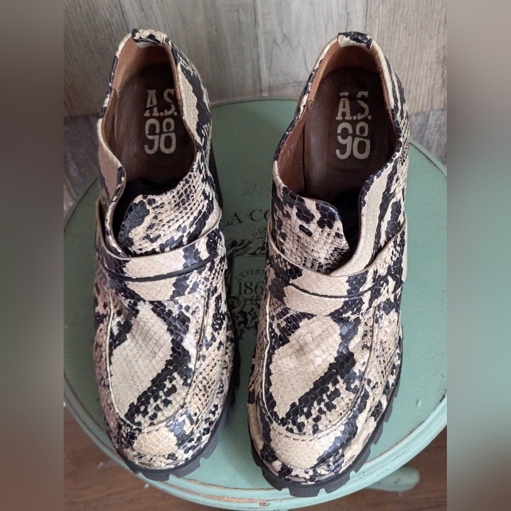 A.S.98 Platform Booties - Picture 9 of 15